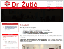 Tablet Screenshot of dr-zutic.com
